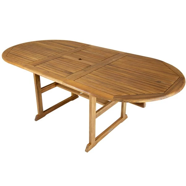 Acacia 6 Seater Extendable Dining Set 6 Acacia 6 Seater Extendable Dining Set - Image 4