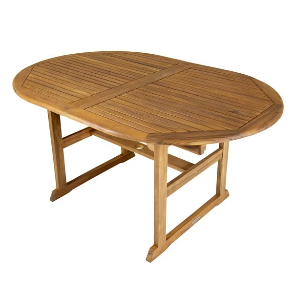 Acacia 6 Seater Extendable Dining Set 7 Acacia 6 Seater Extendable Dining Set - Image 5