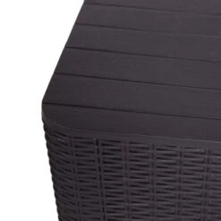 Faro 2 Seater Black Bistro Set -Gardens and Outdoors 1000183988 alt05