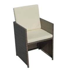 Cannes 8 Seater Brown Cube Set -Gardens and Outdoors 1000184029 alt04