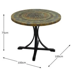 Monterey 4 Seater Dining Set With Ascot Chairs -Gardens and Outdoors 1000184100 alt08