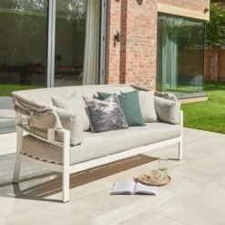 Titchwell White Day Bed 9 Titchwell White Day Bed -Gardens and Outdoors 1000185468 alt03