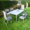 NARDI Libeccio 6 Seater Extendable Dining Set -Gardens and Outdoors 30596048