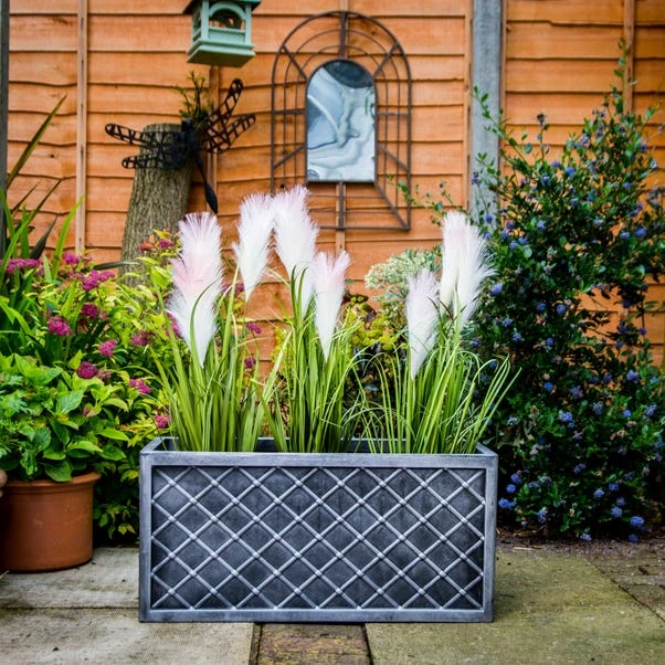 Lazio Pewter Trough 3 Lazio Pewter Trough