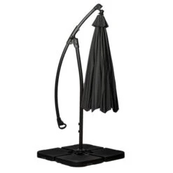 3m Royal Craft Deluxe Pedal Operated Rotational Cantilever Parasol With Cross Stand -Gardens and Outdoors 30650022 alt06