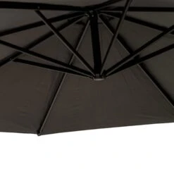 3m Royal Craft Deluxe Pedal Operated Rotational Cantilever Parasol With Cross Stand -Gardens and Outdoors 30650022 alt08