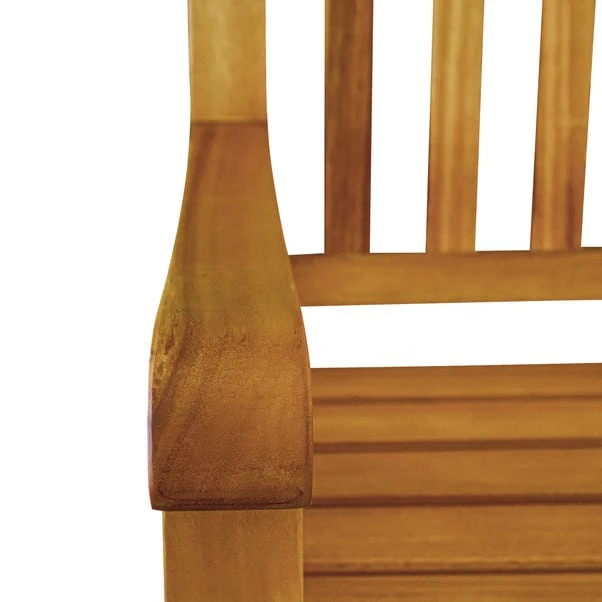 Lytham 150cm Acacia Bench 5 Lytham 150cm Acacia Bench - Image 4