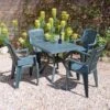 Trabella 4 Seater Seat Dining Set -Gardens and Outdoors 30651948