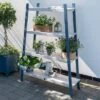 Florenity Ladder Plant Pot Shelf 2 Florenity Ladder Plant Pot Shelf -Gardens and Outdoors 30695583