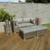 Multifunctional 2 Seater Grey Lounger Set 2 Multifunctional 2 Seater Grey Lounger Set -Gardens and Outdoors 30697641