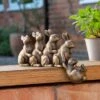5 Bronze Rabbit Garden Ornament -Gardens and Outdoors 30711910