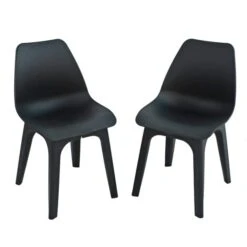 Eolo Pack Of 2 Matte Chairs 9 Eolo Pack Of 2 Matte Chairs -Gardens and Outdoors 30725516