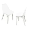 Eolo Pack Of 2 Matte Chairs -Gardens and Outdoors 30725517
