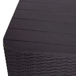 Faro 2 Seater Black Bistro Set -Gardens and Outdoors 30726506 alt09