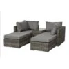 Paris 4 Seater Relaxer Set -Gardens and Outdoors 30726511