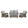 Paris 4 Seater Lounging Set 1 Paris 4 Seater Lounging Set -Gardens and Outdoors 30727756