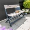 Galaxy 2 Seater Folding Bench -Gardens and Outdoors 30728760