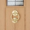 Traditional Brass Door Knocker -Gardens and Outdoors 30756558