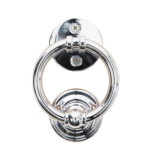 Traditional Chrome Door Knocker 5 Traditional Chrome Door Knocker - Image 3