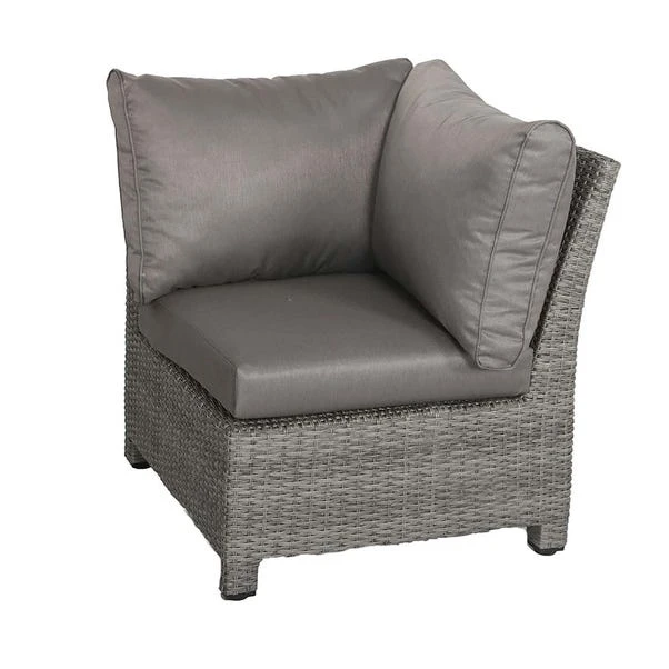 Paris 7 Piece Deluxe Modular Corner Dining Set With Rectangular Firepit 7 Paris 7 Piece Deluxe Modular Corner Dining Set With Rectangular Firepit - Image 5