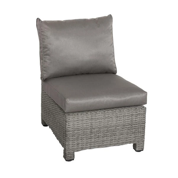 Paris 7 Piece Deluxe Modular Corner Dining Set With Square Firepit 6 Paris 7 Piece Deluxe Modular Corner Dining Set With Square Firepit - Image 4