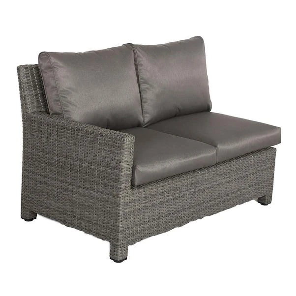 Paris 7 Piece Deluxe Modular Corner Dining Set With Square Firepit 8 Paris 7 Piece Deluxe Modular Corner Dining Set With Square Firepit - Image 6