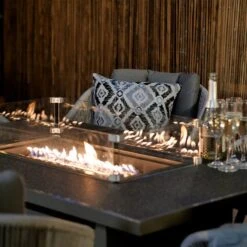 Aspen 6 Seater Fire Pit Dining Set -Gardens and Outdoors 30764006 alt04