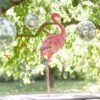 Flamingo Decor With Gold Tips -Gardens and Outdoors 30795364