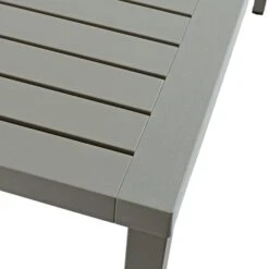 Cube Dining Table With 6 Bora Chair Set Turtle Dove -Gardens and Outdoors 30826763 alt02