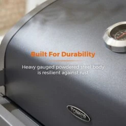 Tower Stealth 2000 Two Burner Gas BBQ, Black Steel 21 Tower Stealth 2000 Two Burner Gas BBQ, Black Steel -Gardens and Outdoors 30849181 alt09