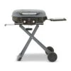 Tower Tourer Two Burner Portable Gas BBQ, Black Steel -Gardens and Outdoors 30849209