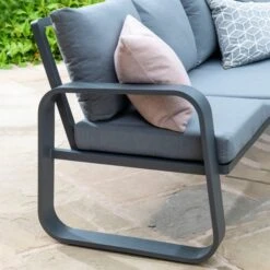 Babingley 5 Seater Corner Set With High Dining Table -Gardens and Outdoors 30854694 alt02