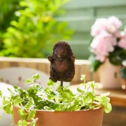 Hedgehog Garden Stake