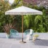 2.7m Macrame Parasol -Gardens and Outdoors 30867365