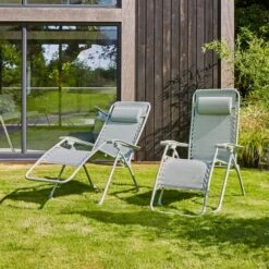 Set Of 2 Helsinki Loungers -Gardens and Outdoors 30870013 alt03