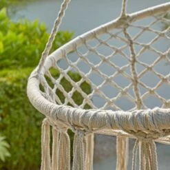 Macrame Swing Chair 7 Macrame Swing Chair -Gardens and Outdoors 30870016 alt02
