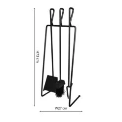 Black Linear Companion Set -Gardens and Outdoors 30878106 alt04