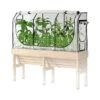 VegTrug Medium Wall Hugger Greenhouse Frame And Multi Cover Set -Gardens and Outdoors 30890312