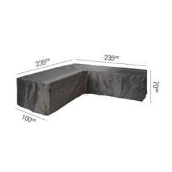 Aerocover Lounge Set L Shape Cover -Gardens and Outdoors 30893548