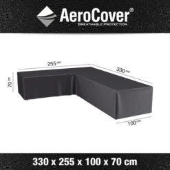 Aerocover Lounge Set Right Hand L Shape Cover -Gardens and Outdoors 30893551 alt03