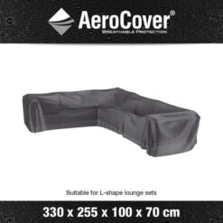 Aerocover Lounge Set Right Hand L Shape Cover -Gardens and Outdoors 30893551 alt04