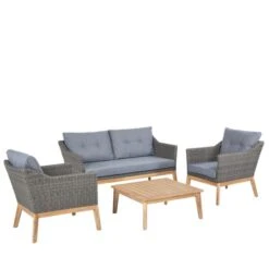Larissa Kubu Rattan Lounge Set 12 Larissa Kubu Rattan Lounge Set -Gardens and Outdoors 30893668 alt02