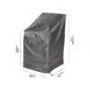 Aerocover Stackable Chair Cover 1 Aerocover Stackable Chair Cover -Gardens and Outdoors 30893843