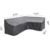 Aerocover Long Left Hand Lounge Set Cover 2 Aerocover Long Left Hand Lounge Set Cover -Gardens and Outdoors 30893846