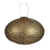 Fallen Fruits Oval Paisley Solar Lantern -Gardens and Outdoors 30900042