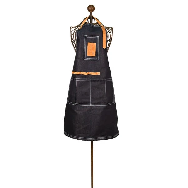 Fallen Fruits Denim Garden Apron 3 Fallen Fruits Denim Garden Apron