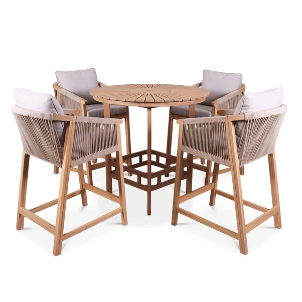 Roma 4 Seater Bar Set 6 Roma 4 Seater Bar Set - Image 4
