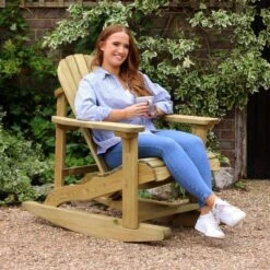 Lily Relax Rocking Chair -Gardens and Outdoors 30917425 alt02
