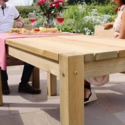 Philippa 6 Seater Dining Set -Gardens and Outdoors 30917488 alt05