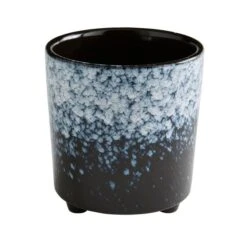Spotty Reactive Glaze Plant Pot -Gardens and Outdoors 30923183 alt01